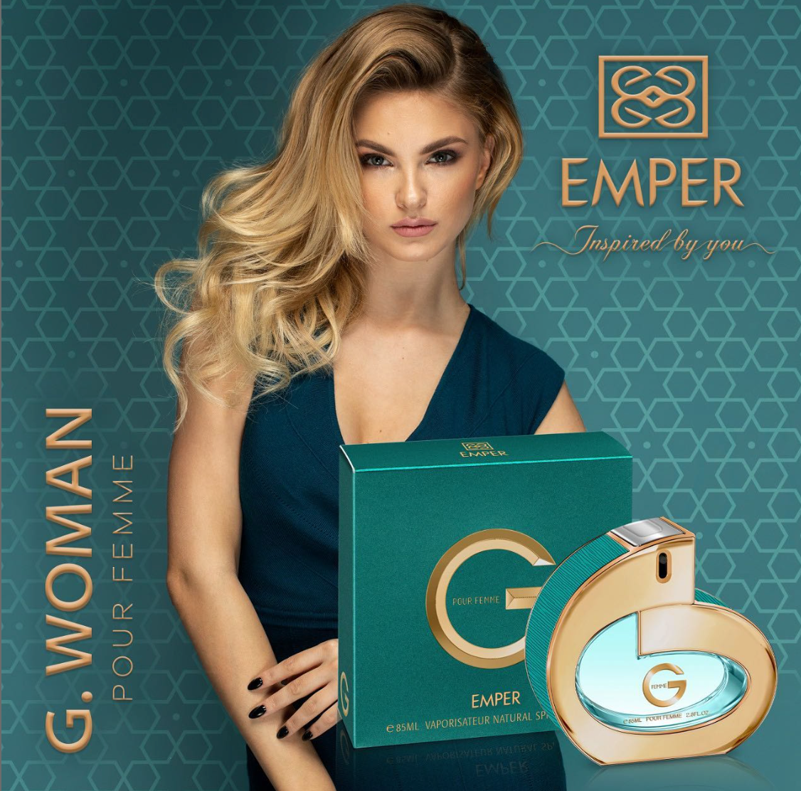 NEW EMPER G FEMME POUR FOR WOMEN 100% AUTHENTIC - 85 ML │ EMPER