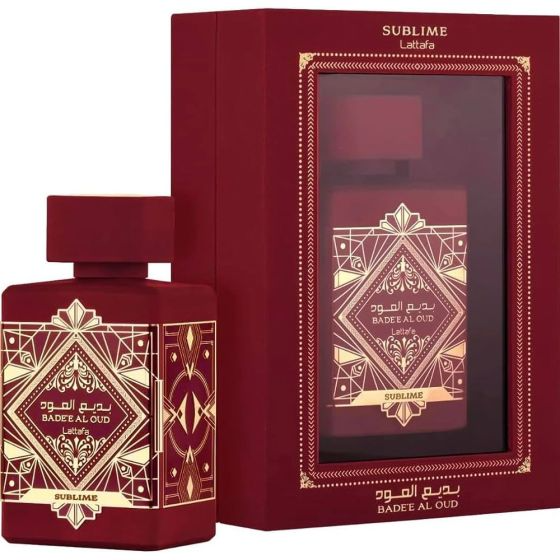 Lattafa Badee Al Oud Sublime Eau de Parfum Spray for Unisex, 3.4 Ounce